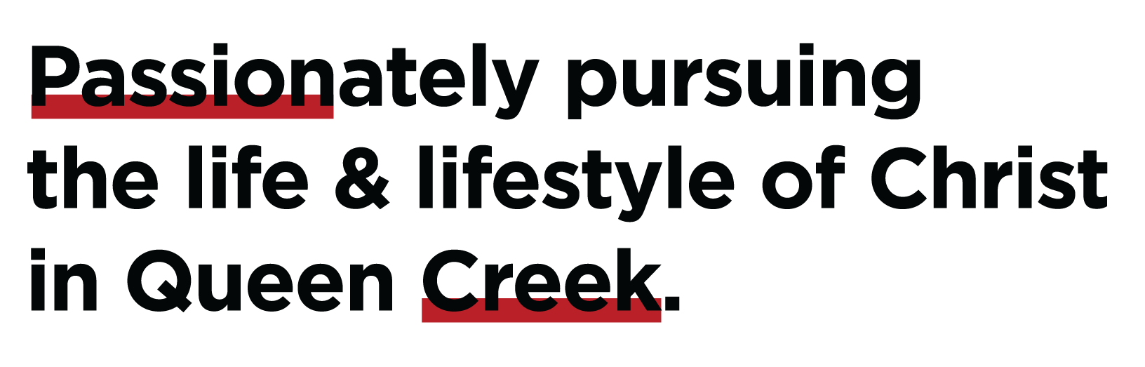 About Passion Creek Church