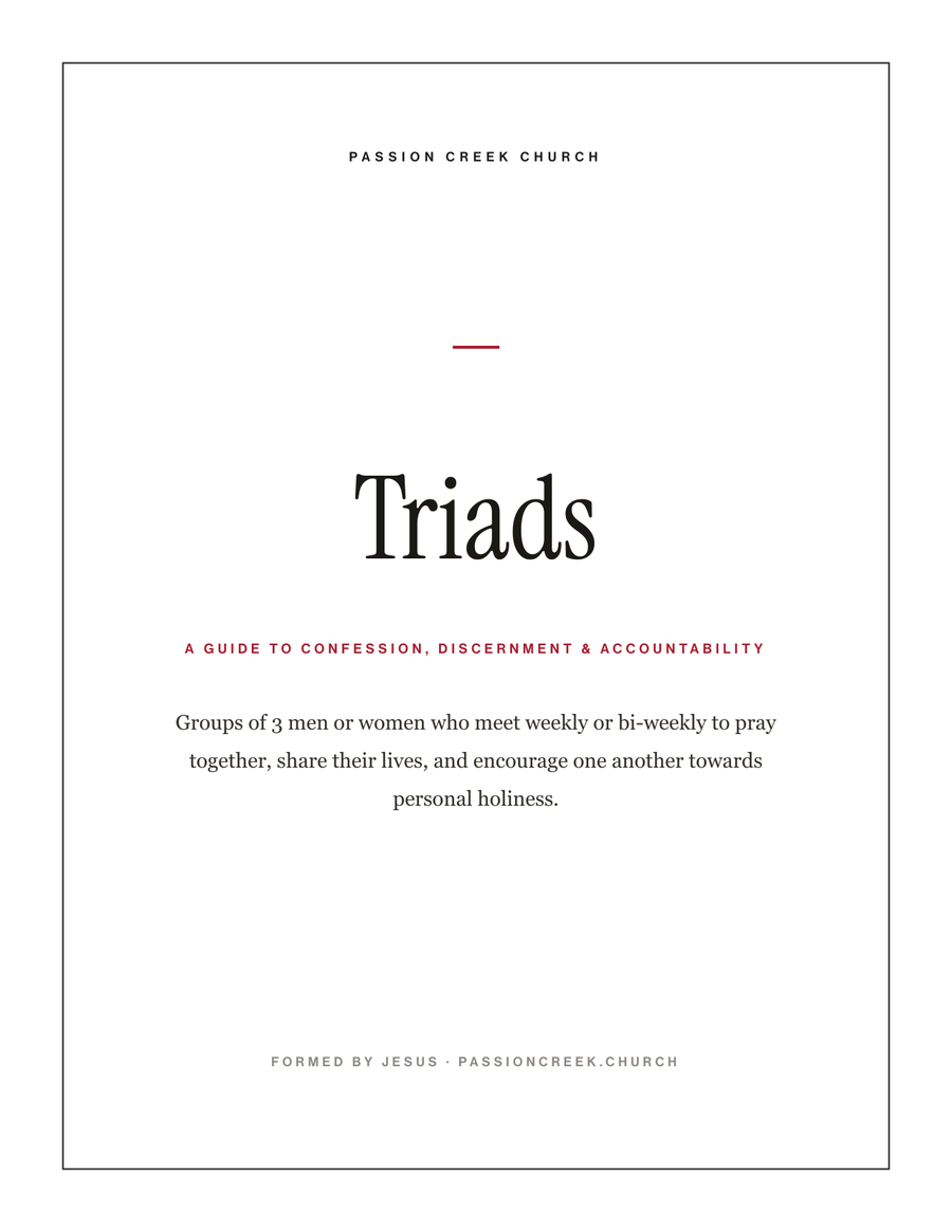 The Triads guide — title page